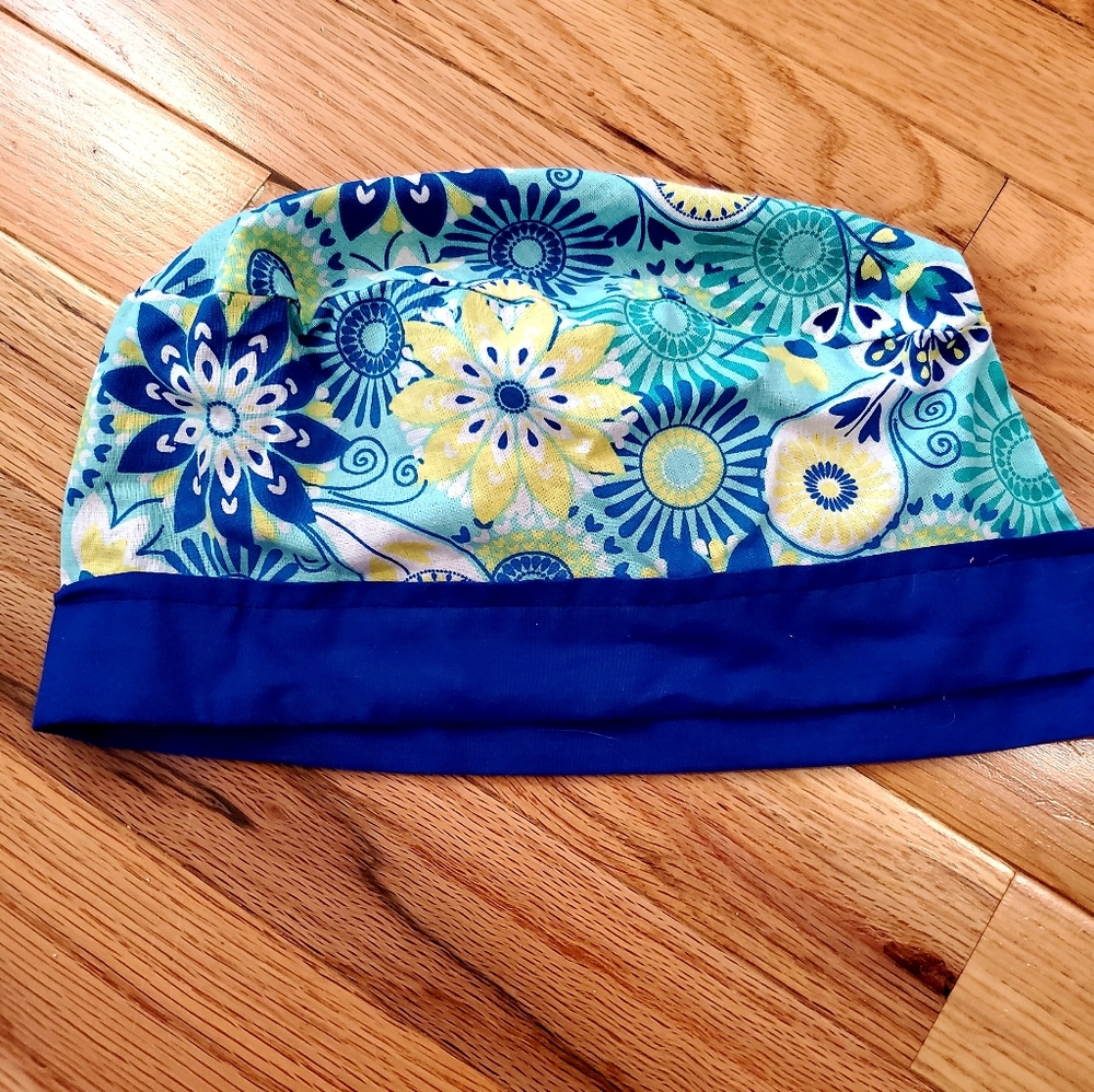 NEW Reversible Two-Pattern Surgical Scrub Cap